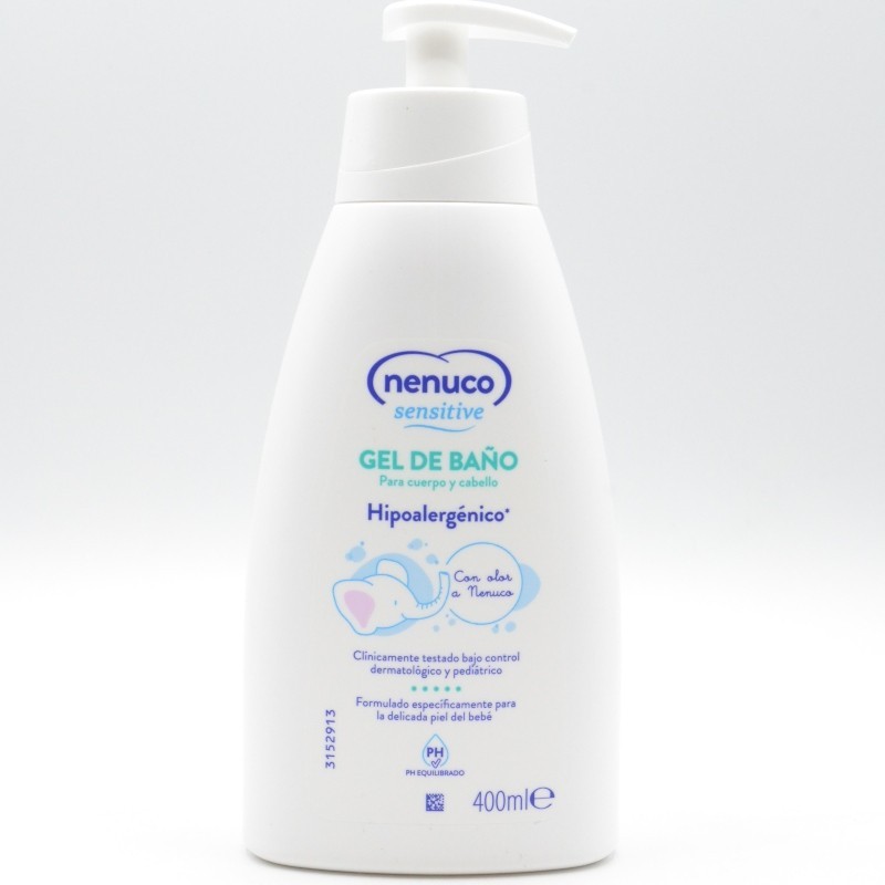 NENUCO SENSITIVE GEL DE BAÑO 400 ML Higiene e hidratación