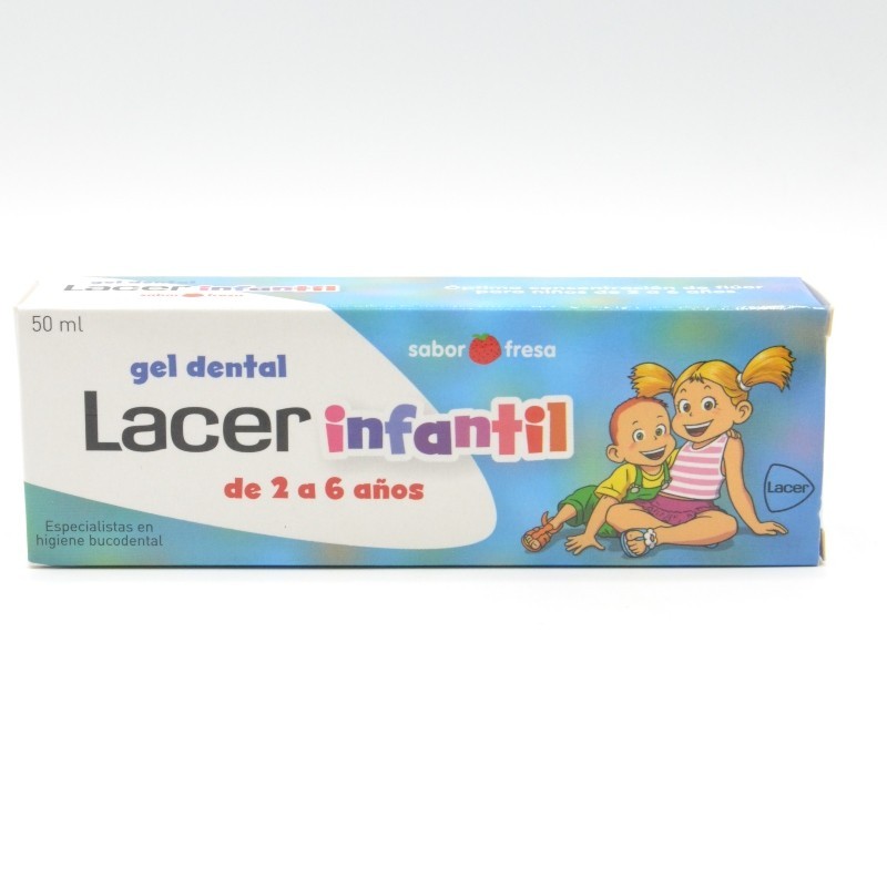 LACER INFANTIL GEL DENTAL 50 ML FRESA Infantil