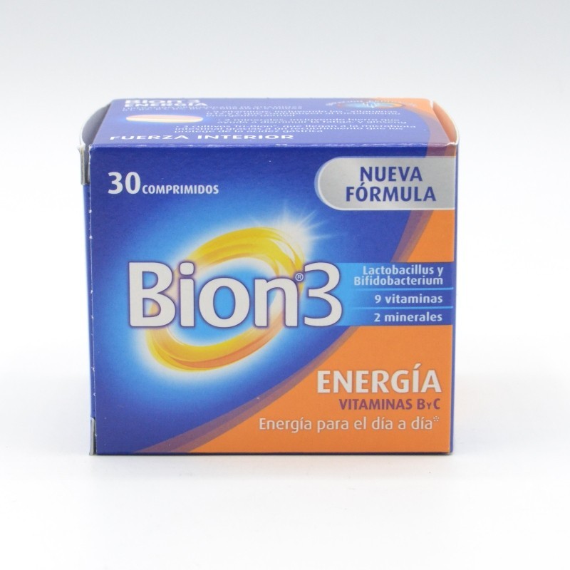 BION3 ENERGIA 30 COMPRIMIDOS Complejos multivitamínicos