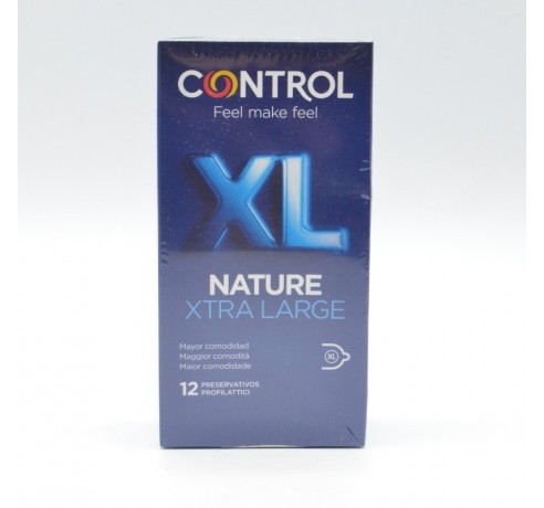 PRESERVATIVOS CONTROL XL NATURE 12 U Preservativos