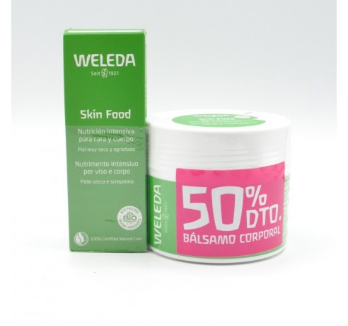 WELEDA SKIN FOOD PACK CREMA REPARADORA 30ML + BUTTER 50% DESCUENTO Hidratación y piel atópica