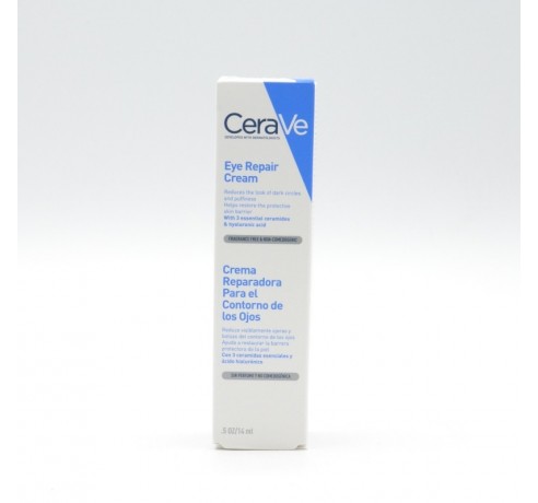 CERAVE CREMA REPARADORA CONTORNO DE OJOS 14 ML Hidratación