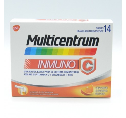 MULTICENTRUM INMUNO-C 14 SOBRES 7,1 G Complejos multivitamínicos