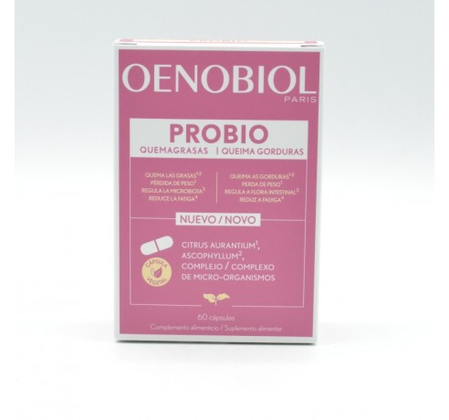 OENOBIOL PROBIO QUEMAGRASAS 60 CAPSULAS Quemagrasas