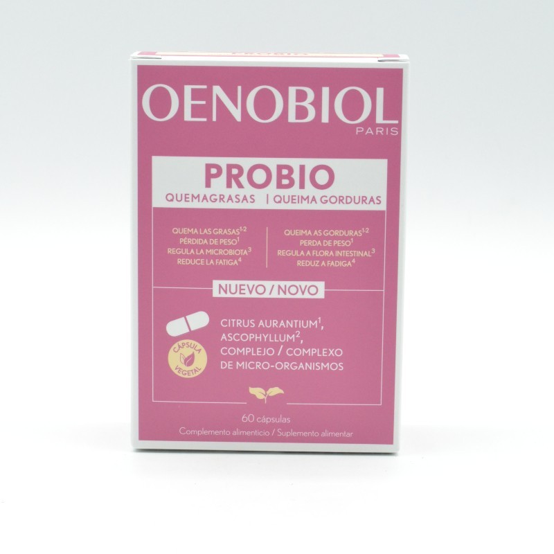 OENOBIOL PROBIO QUEMAGRASAS 60 CAPSULAS Quemagrasas