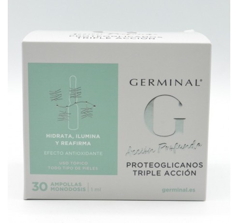 GERMINAL ACCION PROFUNDA PROTEOGLICANOS TRIPLE ACCION 30 AMPOLLAS Antiedad