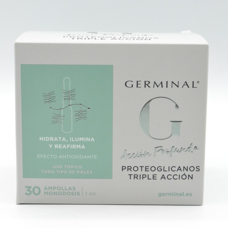 GERMINAL ACCION PROFUNDA PROTEOGLICANOS TRIPLE ACCION 30 AMPOLLAS Antiedad