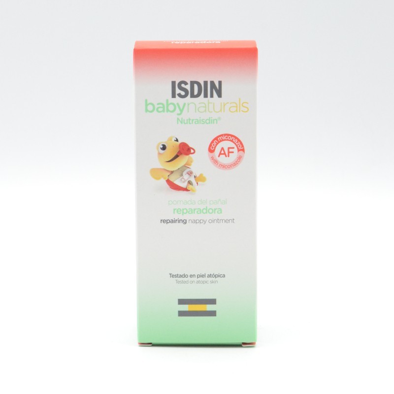 Isdin Babynaturals AF Pomada del Pañal Reparadora 50 ml, Dermatitis del  pañal