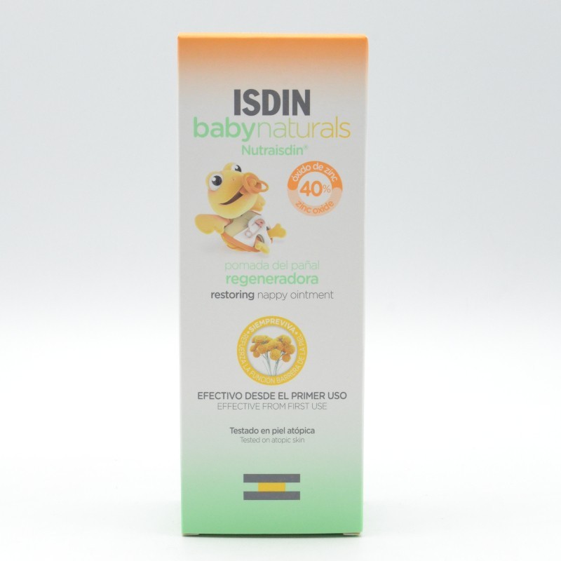 NUTRAISDIN BABY NATURALS POMADA DE PAÑAL ZN40 100 ML Cuidado del culete