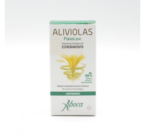 ALIVIOLAS FISIOLAX ESTREÑIMIENTO 45 COMPRIMIDOS Sistema digestivo