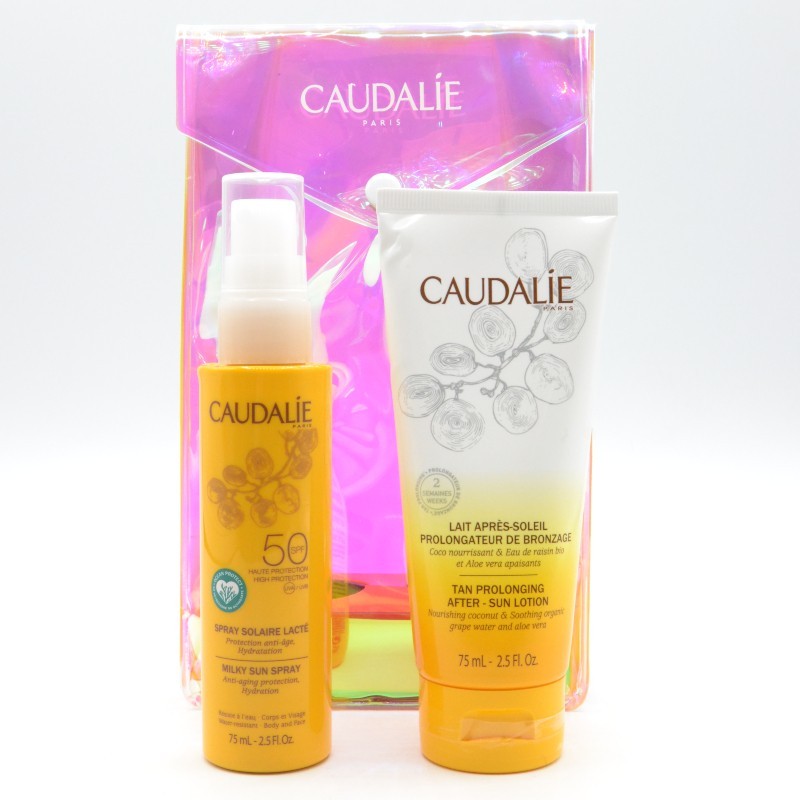 CAUDALIE SOLAR SPRAY SPF 50+ 75ML + AFTERSUN 75ML Corporal adulto