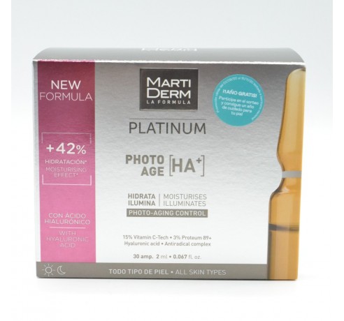 MARTIDERM PHOTO-AGE 30 AMPOLLAS Antiedad