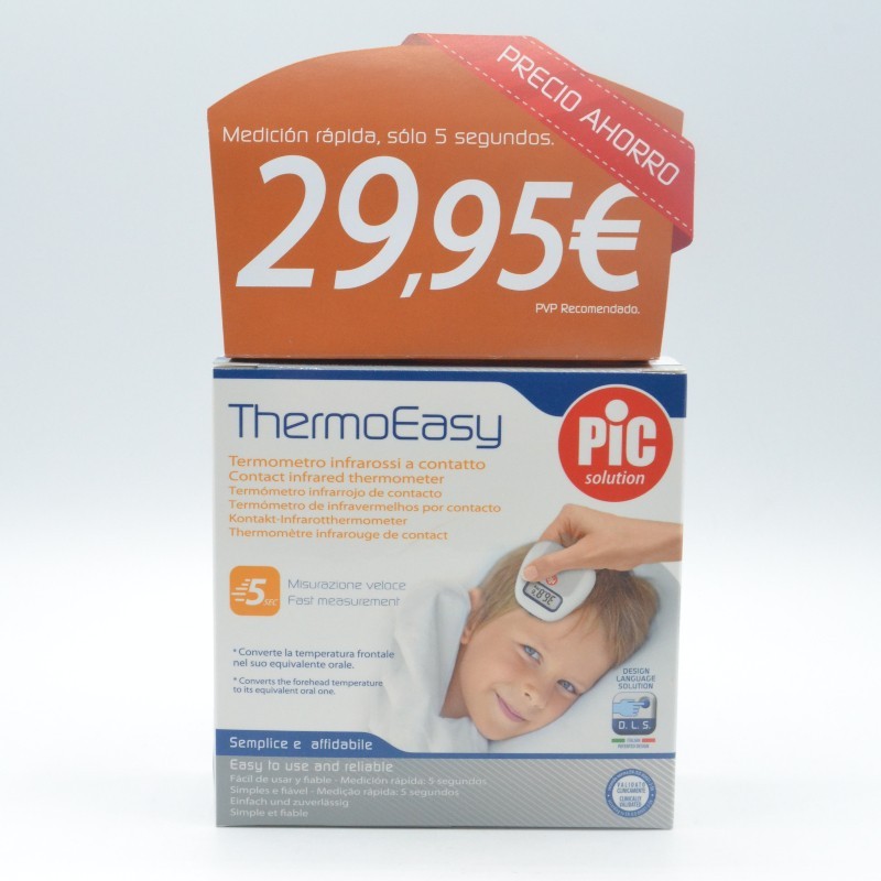 TERMOMETRO INFRARROJOS FRONTAL PIC THERMOEASY Termómetros