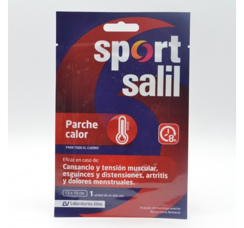 SPORTSALIL PARCHE CALOR 13X10 CM 1U Terapia frío/calor