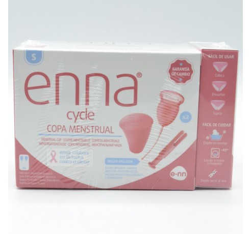 COPA MENSTRUAL ENNA CYCLE T- S CON APLICADOR Menstruación