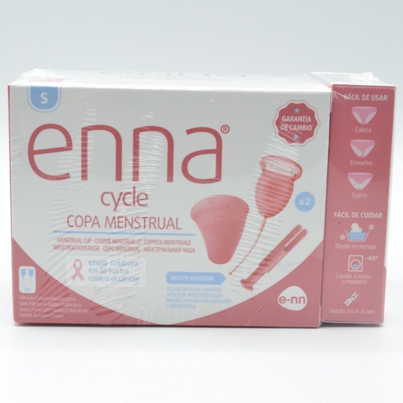 COPA MENSTRUAL ENNA CYCLE T- S CON APLICADOR Menstruación