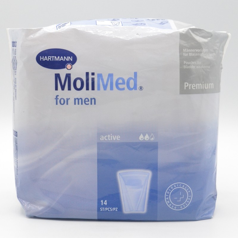 MOLIMED FOR MEN ACTIVE 14 UND. Cuidado del adulto