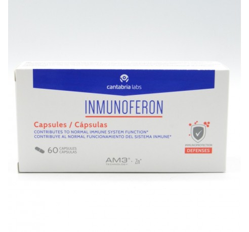 INMUNOFERON 60 CAPSULAS Defensas