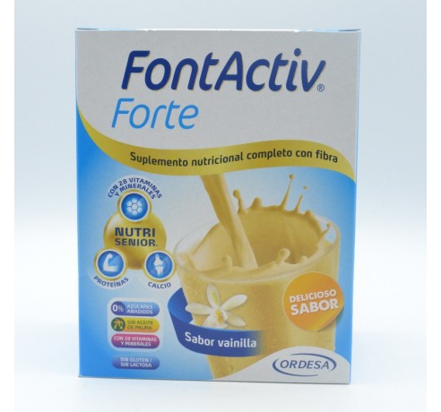 FONTACTIV FORTE 30 G 14 SOBRES VAINILLA Cuidado del adulto