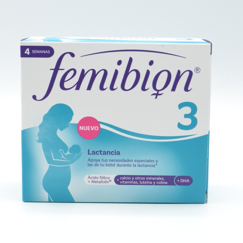 FEMIBION 3 28 COMPRIMIDOS + 28 CAPSULAS Gestación y embarazo