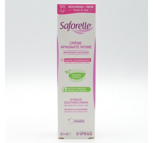 SAFORELLE CREMA CALMANTE 40 ML Sequedad vaginal