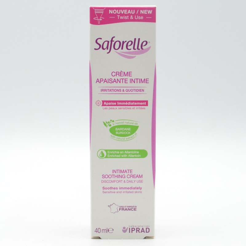 SAFORELLE CREMA CALMANTE 40 ML Sequedad vaginal