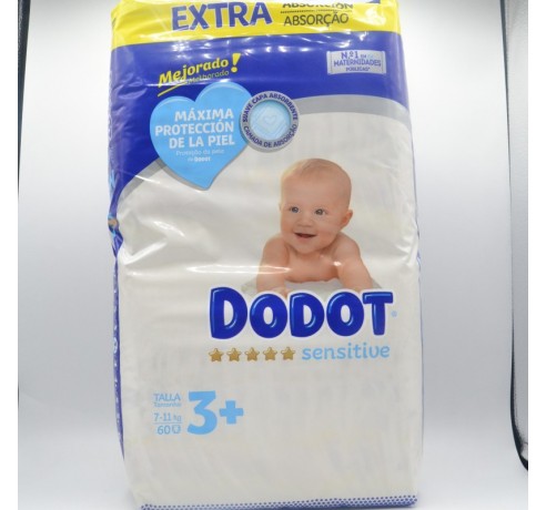 Pañales Dodot Activity T3 (7-11 kg.) 60 ud.