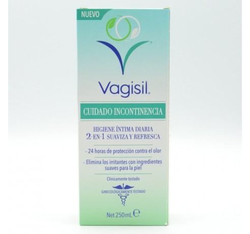 VAGISIL HIGIENE INTIMA INCONTINENCIA 250 ML Higiene diaria