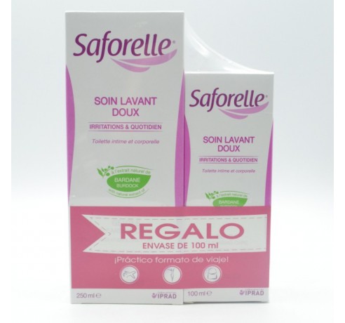 SAFORELLE HIGIENE INTIMA 250 ML+100 ML Higiene diaria