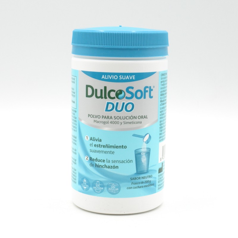 DULCOSOFT DUO POLVO PARA SOLUCION ORAL 1 ENVASE 200 G Sistema digestivo