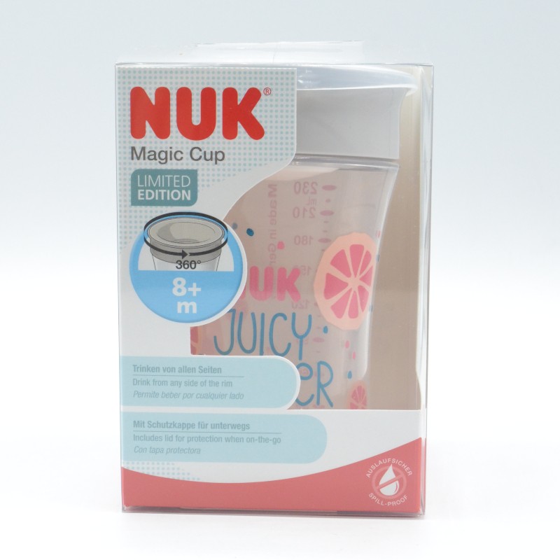 NUK MAGIC CUP FRUITS +8M 230 ML Biberones y tetinas