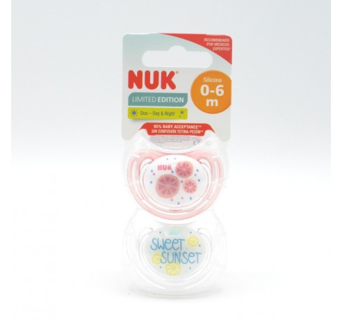 Nuk Chupete Silicona Space 6-18 Meses 2u