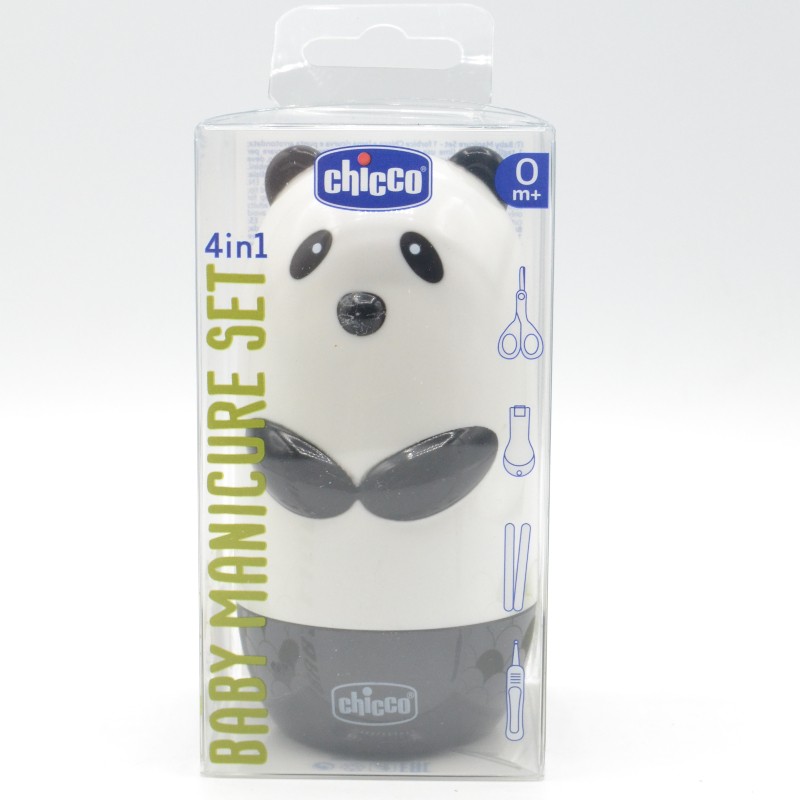 CHICCO SET DE MANICURA BEBE PANDA Accesorios del bebé