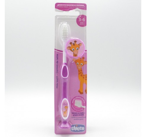 CHICCO CEPILLO DENTAL ROSA 3-6 AÑOS Cepillos