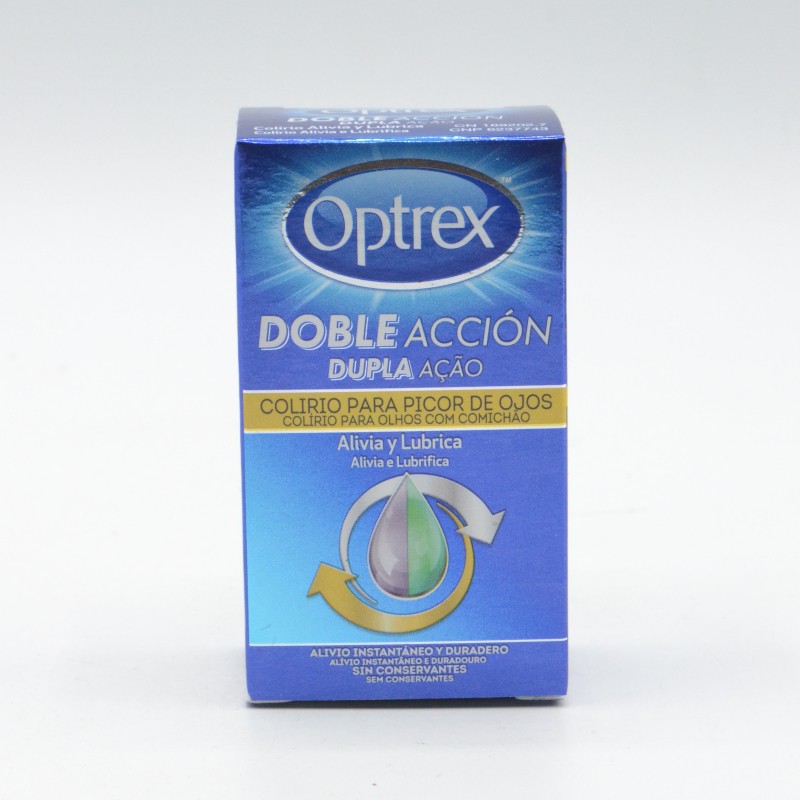 Optrex Doble Acción para Ojos Secos, 10 ml
