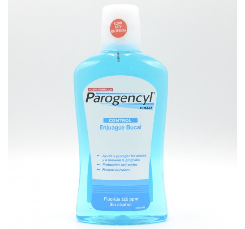 PAROGENCYL CONTROL ENJUAGUE BUCAL 500ML Encías, caries, dientes sensibles