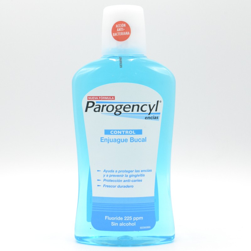 PAROGENCYL CONTROL ENJUAGUE BUCAL 500ML Encías, caries, dientes sensibles