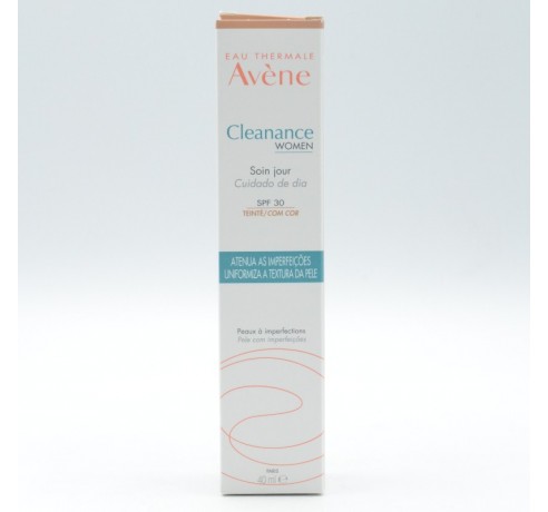 AVENE CLEANANCE WOMAN CUIDADO DIA COLOR SPF 30 40 ML Acné