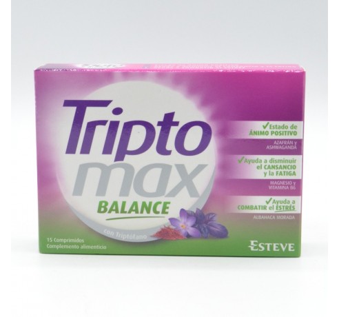 TRIPTOMAX BALANCE 15 COMP Complejos multivitamínicos