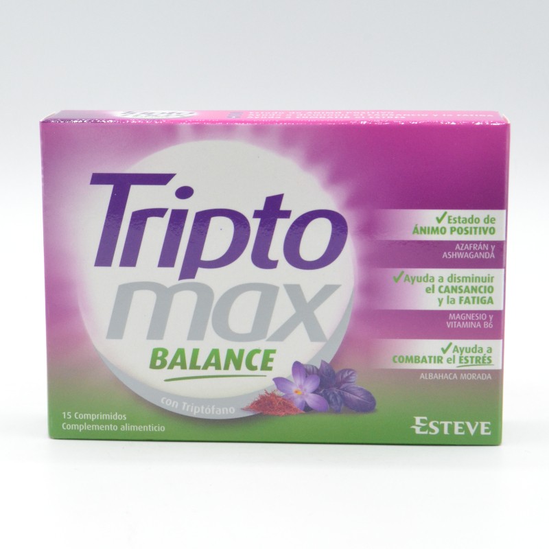 TRIPTOMAX BALANCE 15 COMP Complejos multivitamínicos