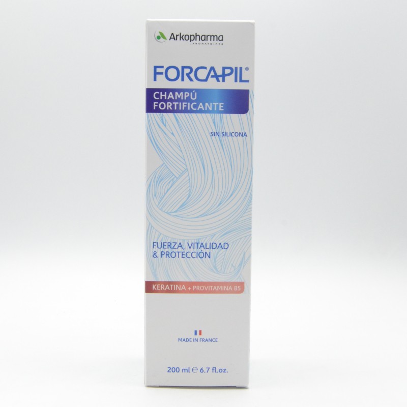 FORCAPIL CHAMPU FORTIFICANTE CON KERATINA 200 ML Anticaída