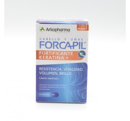 FORCAPIL FORTIFICANTE KERATINA 60 CAPSULAS Anticaída