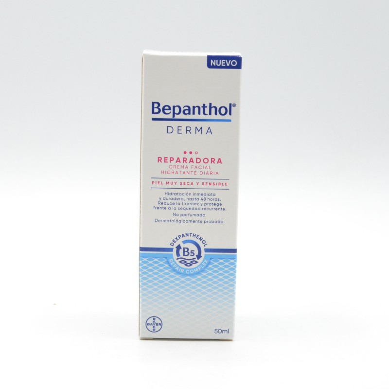 BEPANTHOL DERMA REPARADORA CREMA FACIAL HIDRATANTE 50 ML Hidratación