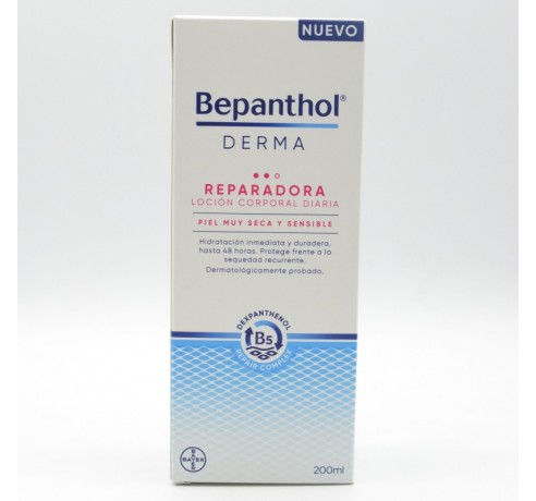 BEPANTHOL DERMA REPARADORA LOCION CORPORAL 200 ML Hidratación y piel atópica