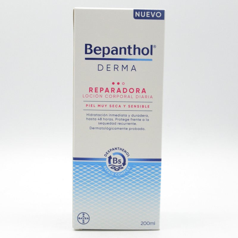 BEPANTHOL DERMA REPARADORA LOCION CORPORAL 200 ML Hidratación y piel atópica