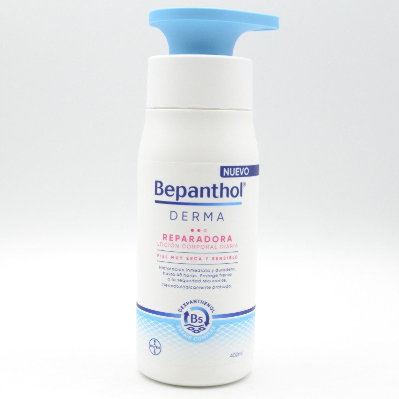 BEPANTHOL DERMA REPARADORA LOCION CORPORAL 400 ML Hidratación y piel atópica