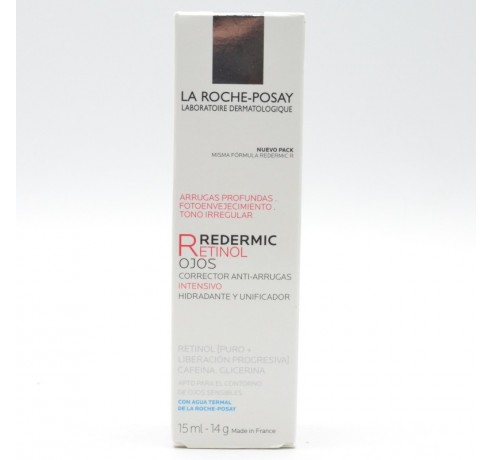 REDERMIC RETINOL OJOS 15ML LA ROCHE POSAY Contorno de ojos