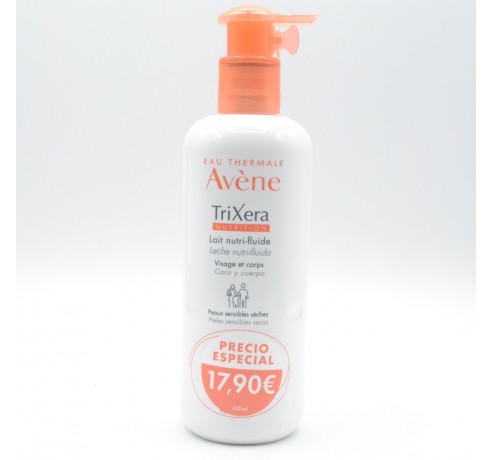 AVENE TRIXERA NUTRITION LECHE NUTRI FLUIDA 400 ML Hidratación y piel atópica