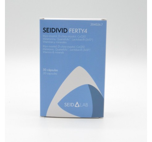 SEIDIVID FERTY4 30 CAPSULAS Gestación y embarazo