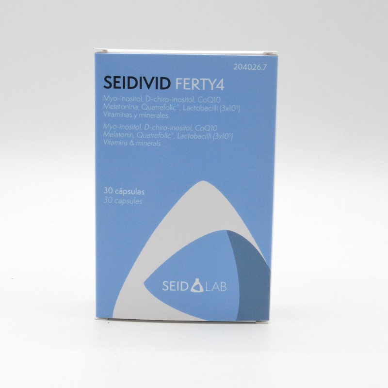 SEIDIVID FERTY4 30 CAPSULAS Gestación y embarazo